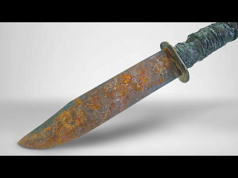 Survival Knife Destroyed By Fire? Restoration Perfection!