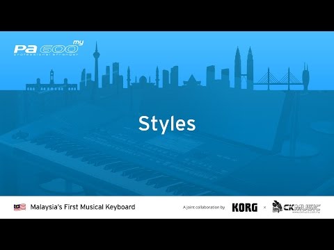 Launch Event for Malaysia's FIRST Musical Keyboard, KORG PA600MY (Styles)