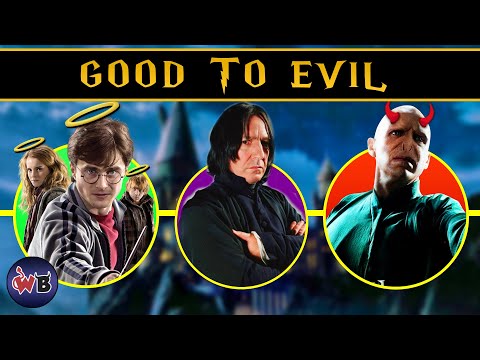Harry Potter Characters: Good to Evil