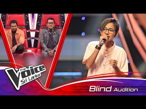 Jayani Chathurika | Kandulu Hela ( කදුළු හෙලා )  |   Blind Auditions | The Voice Sri Lanka
