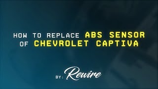 C0035 Code C0035 on 2007-2018 Chevrolet Captiva: Left Front Wheel Speed Sensor ...