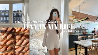 day in my life 🥐 | visiting my favourite coffee shops & bakeries one last time