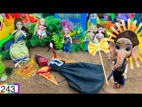 வசந்தகாலம் Epi-241| Ganesha attack devil boothagi | ganesh chaturthi special classic barbie show