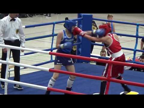 Boxen: Jana Mehringer - Angelika Merk (Int. Frauenboxturnier #7)