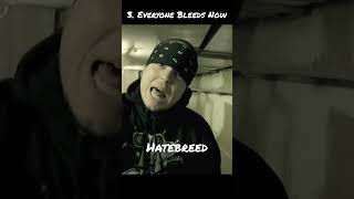 Hatebreed Top 5 Hit Songs #metalcore #hardcorepunk #beatdownhardcore #americanband #jameyjasta