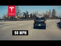 Pickup Driver Tries to Escape My Tesla!
