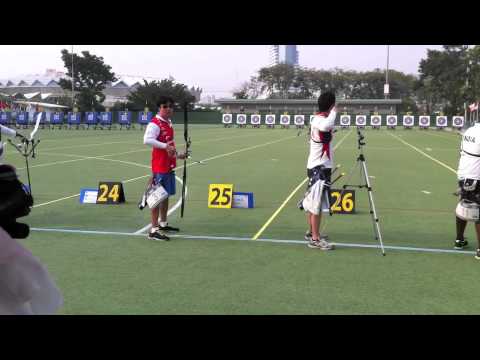 Outdoor Archery 70m: Korea vs Japan