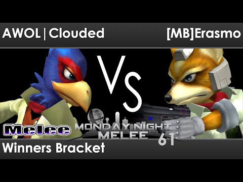 MNM 61 Melee - AWOL | Clouded (Falco) vs [MB] Erasmorpheous (Fox) - Winners Bracket