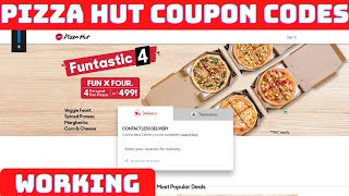 Coupon Code for Pizza Hut - Pizza Hut Coupons for Online Delivery - Free Pizza Hut Coupon Codes