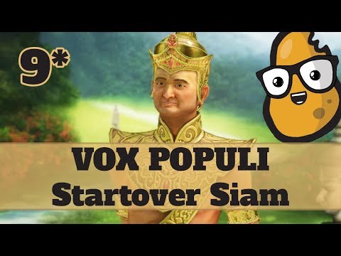Civ 5 Vox Populi Siam Ep. 9 - Let's Play Civ 5 Siam Vox Populi Mod