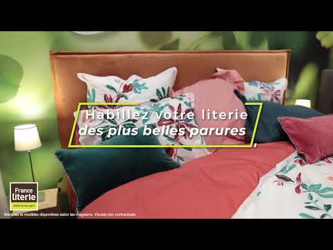 Linges de lit FREMAUX-DELORME et DESCAMPS sélectionnés par les Experts France Literie