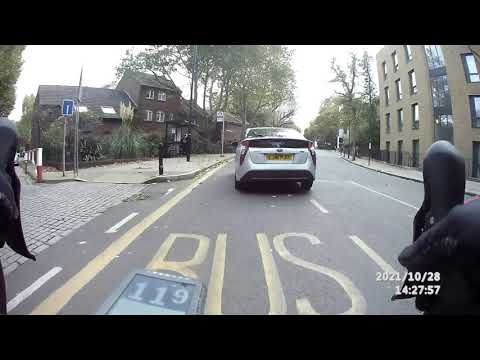 LJ16PJO - Bellend Prius Close Pass & Abuse - Warning Letter