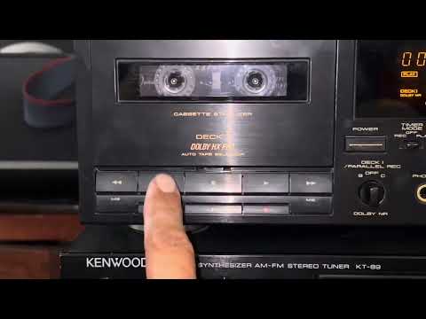 PIONEER CT-W830R Dual/Double Cassette Deck-Dolby HX Pr !! Nice!!!