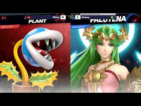 TJ 15 SSBU Winners Semis - MKLSP (Ganondorf / PiranhaPlant) vs Abaasy (Palutena)