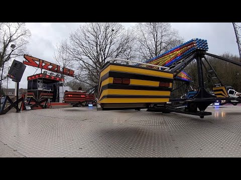 Farnborough Fun Fair Vlog - March 2020 - John Searles