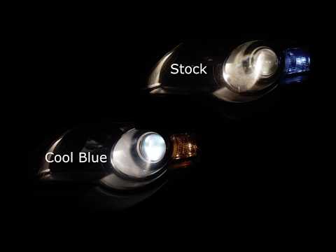 Osram Cool Blue Intense vs Stock Bulbs