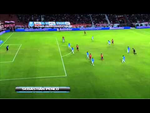 Gol de Penco. Independiente 1 Atlético 2. Fecha 25. Torneo Primera B Nacional.FPT
