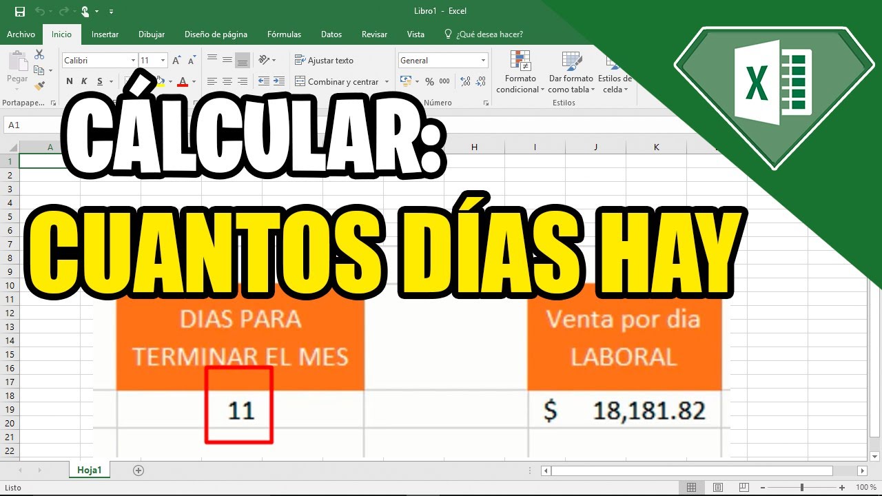 💻El secreto de Excel para calcular días exactos(incluye 3 casos prácticos)😎#excel #video #curso #yt