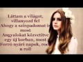 Lana Del Rey Young Beautiful MAGYARUL