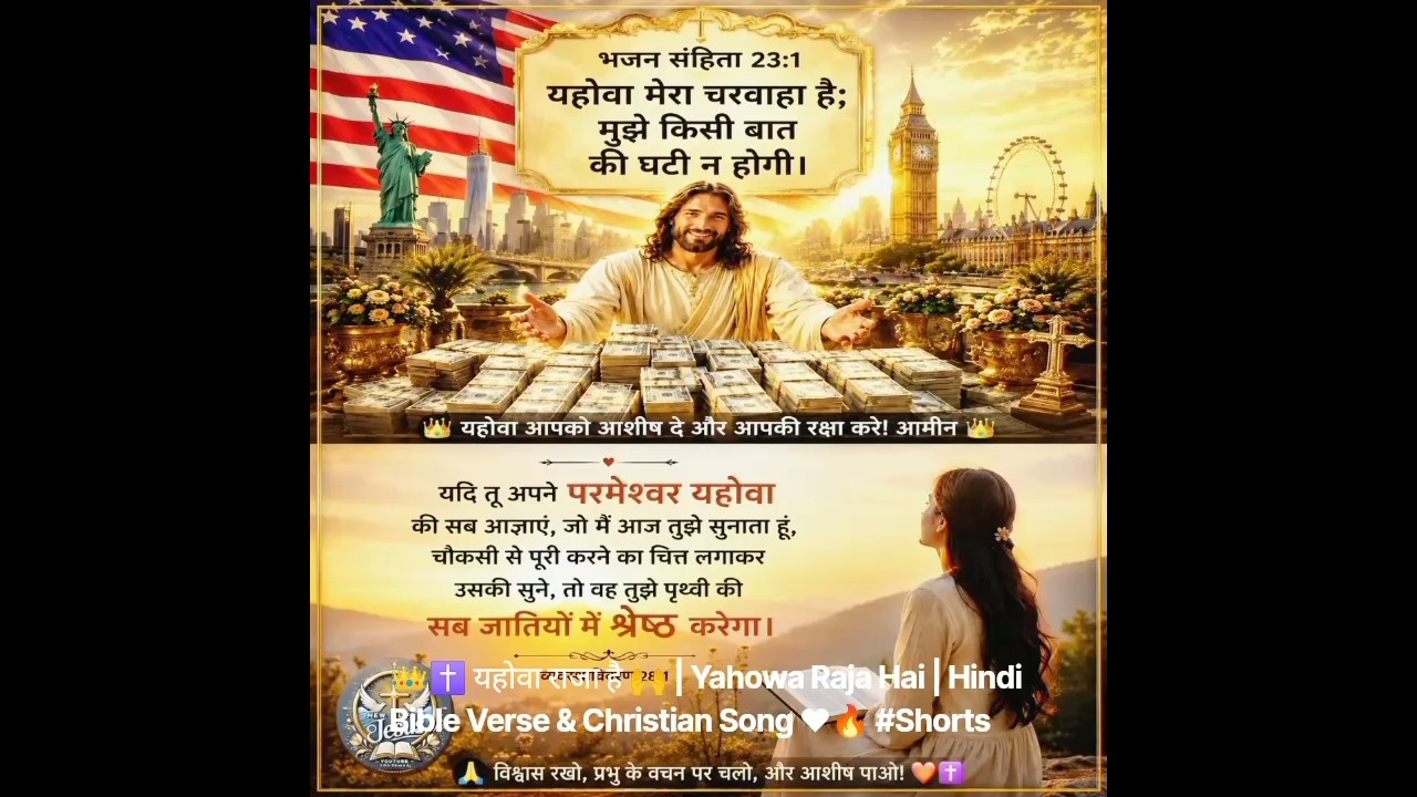 @kingdom of God -r9v yahowa raja hai samarth se bhara bible shorts📖✨#Bible Verse❤️ #Christian Shorts
