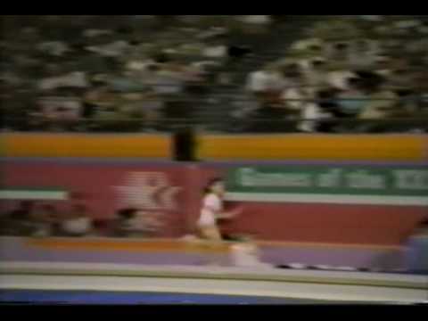 1st T ROM Laura Cutina V1 - 1984 Olympic Games  9.750