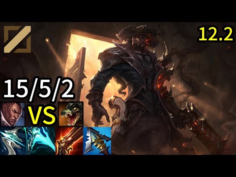 Lucian Mid vs Renekton - KR Challenger | Patch 12.2