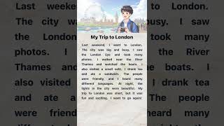 My Trip to London✨ | Easy English Story #easyenglish #englishforbeginners #english #learnenglish
