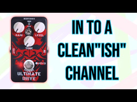 Joyo Ultimate Drive (OCD Clone) in to a clean channel || BOSS Katana 50Mk1|| Squier Affinity STRAT
