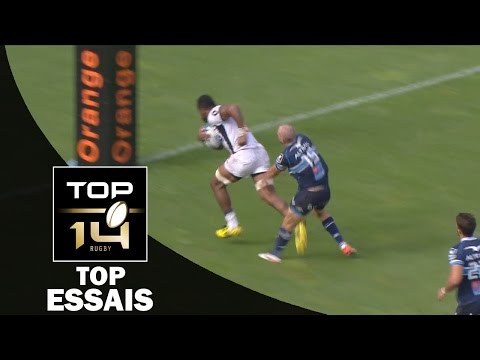 TOP Essais de la J2 – TOP 14 – Saison 2016-2017