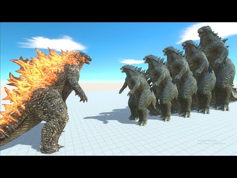GODZILLA 2021 ATTACK GROWING GODZILLA 2014 OASIS DEATH RUN - ARBS
