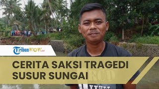 Kesaksian Yadi, Pemancing di Sungai Cileueur: Sudah Teriak Mengingatkan, Mereka Tetap Menyeberang