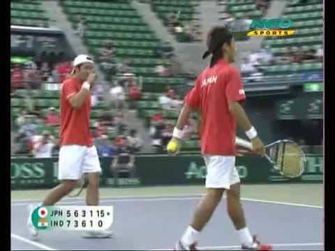 Davic Cup JAPAN Vs INDIA