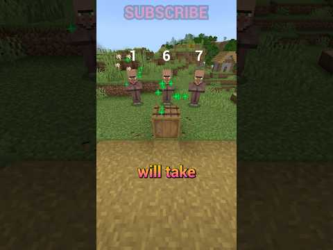 villagers are INFURIATING… on bedrock edition