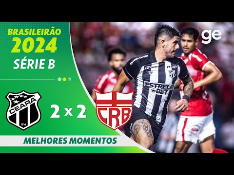 Gols e lances de Ceará x CRB