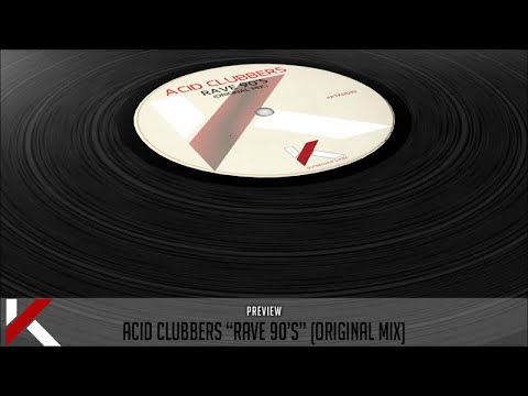 Acid Clubbers - Rave 90's (Original Mix) - Official Preview (Autektone Dark)