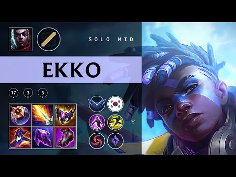 Ekko Mid vs Viktor - KR Diamond Patch 25.22