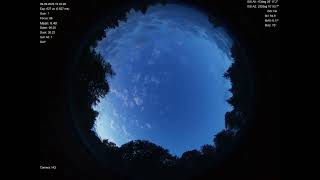 2025-09-09 All sky camera capture from Poiana Rusca Mountains, Romania