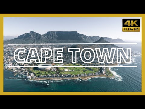 CAPE TOWN 4K | UHD | WITH INFO | 60FPS | HDR 10+ | DOLBY VISION | DOLBY ATMOS | AERIAL DRONE VIEW |