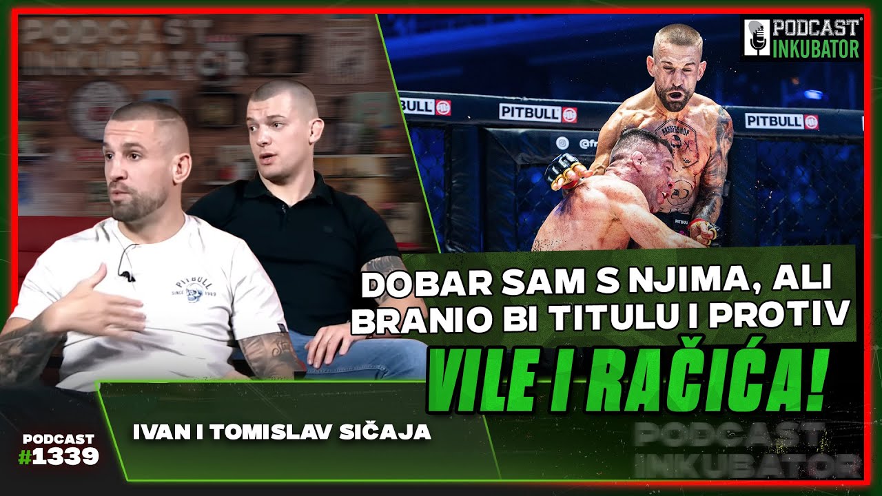 Podcast Inkubator #1339 - Marko, Ivan i Tomislav Sičaja