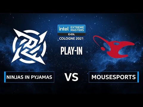 CS:GO - Ninjas in Pyjamas vs. mousesports [Mirage] Map 1 - IEM Cologne 2021 - Play-In