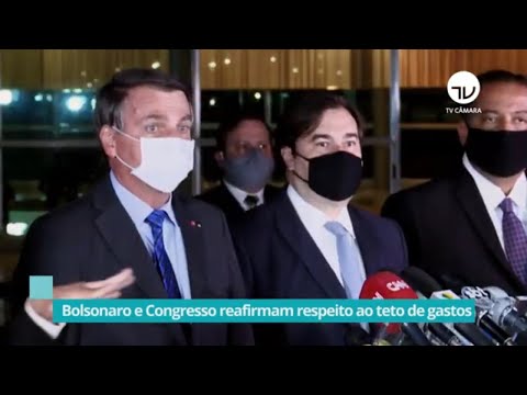 Bolsonaro e Congresso reafirmam respeito ao teto de gastos - 12/08/2020