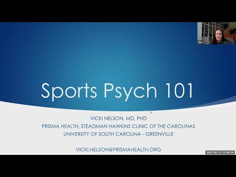 Sports Psychology 101 | National Fellow Online Lecture Series