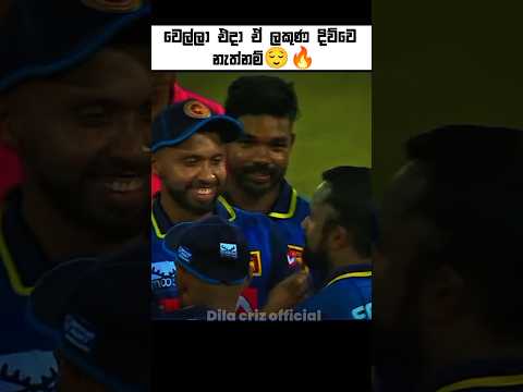 එක ලකුනේ වටිනාකම😌🔥 #cricket #cricketshorts #srilanka #shortreels #ytshorts