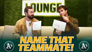 Name That Teammate with Athletics' Max Muncy & Shea Langeliers | MLB Office Hours