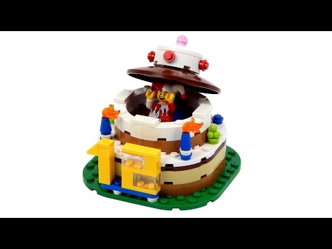 Vidéo LEGO Saisonnier 40153 : Décoration pour table d'anniversaire