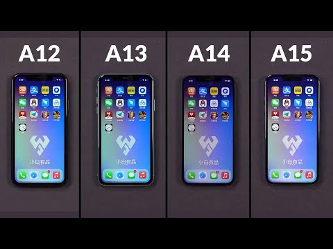 A12 vs A13 vs A14 vs A15 - SPEED COMPARISON