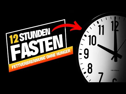 12 Stunden Fasten: Fettverbrennung ohne Hunger (ab 55)