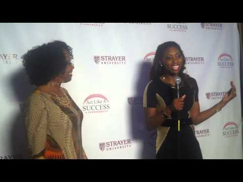 Denise J. Hart interviewing Patrice Washington the Money Maven