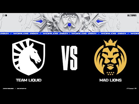 TL vs. MAD | Worlds Group Stage Day 1 | Team Liquid vs. MAD Lions (2021)