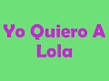 Palito Ortega - Yo quiero a Lola